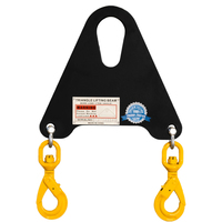 3T x 1FT Triangle Steel Lifting Beam w/Shackle and Swivel Hook 3T x 1FT Triangle Steel Lifting Beam w/Shackle and Swivel Hook