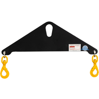 3T x 3FT Triangle Steel Lifting Beam w/Shackle and Swivel Hook 3T x 3FT Triangle Steel Lifting Beam w/Shackle and Swivel Hook